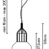 Подвесной светильник AEROSTAT F27 A11 24 Fabbian