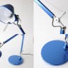 Настольная лампа TOLOMEO MICRO TABLE BLUE BODY+BASE A011850 Artemide