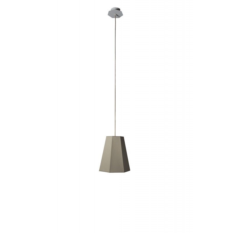  Светильник подвесной LuXiole suspension petit kaki/blanc (Splkb) Design Heure 