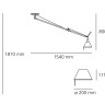 Tolomeo suspension decentralized - Body Lamp 0629000A + 0780010A Artemide 